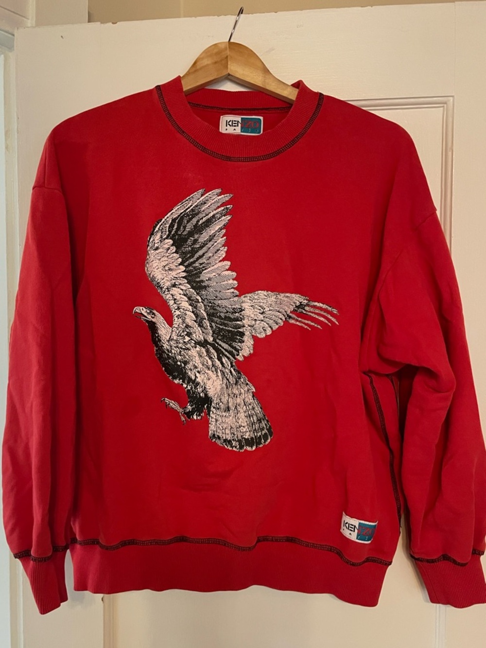 Kenzo Paris Memento Collection 1 Red Sweatshirt, Like New